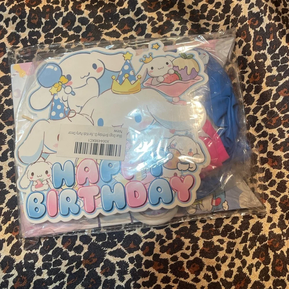 Cinnamoroll Birthday Party Decorations